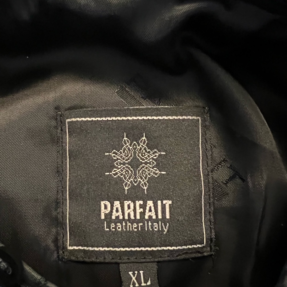 Shearling Vintage Leather Jacket - image 3